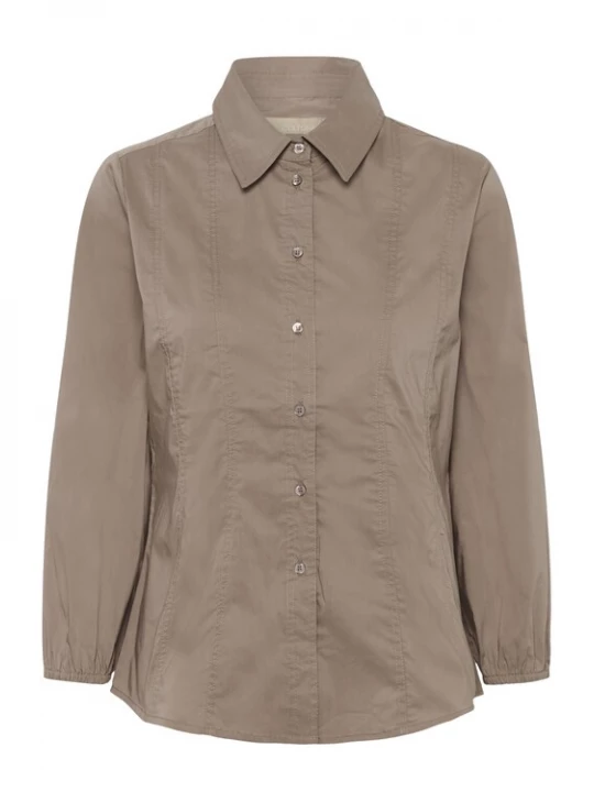 Foto van product CULTURE Blouse 'CUAstrid Antoinett' lichtbruin