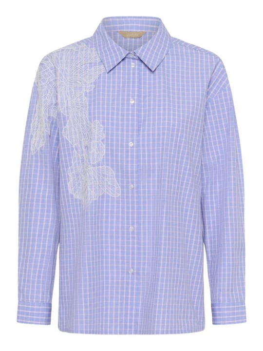 Foto van product CULTURE Blouse 'CUjani' blauw / wit