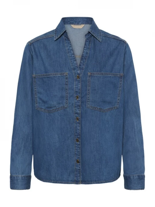 Foto van product CULTURE Blouse 'CUmola Arpa' donkerblauw