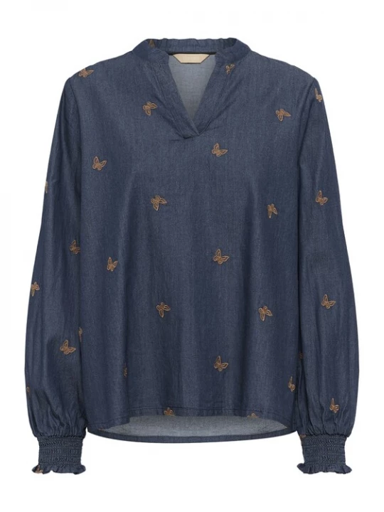Foto van product CULTURE Blouse donkerblauw