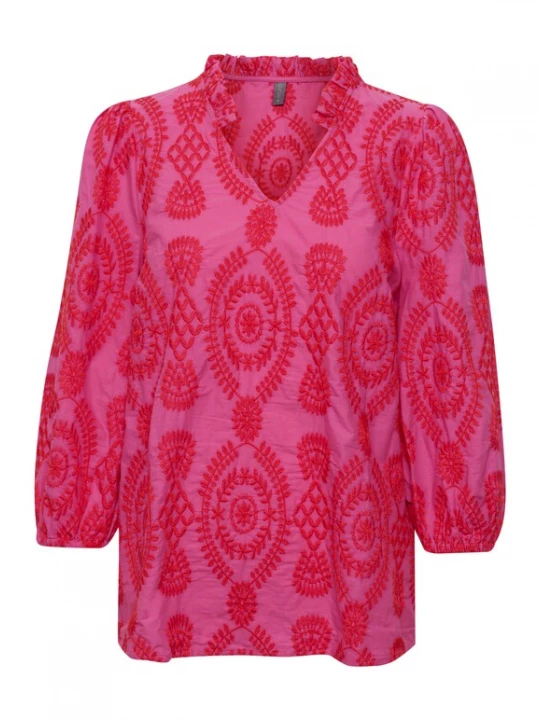 Foto van product CULTURE Blouse 'Utia' magenta / rood