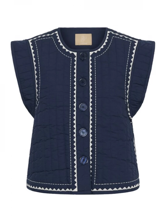 Foto van product CULTURE Bodywarmer 'CUBerglind' blauw
