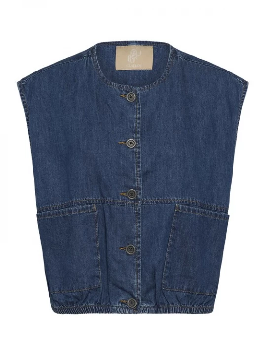 Foto van product CULTURE Bodywarmer 'Lava' donkerblauw