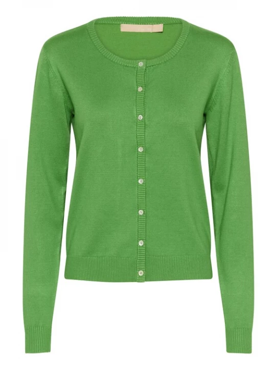 Foto van product CULTURE Gebreid vest 'CUannemarie' mintgroen