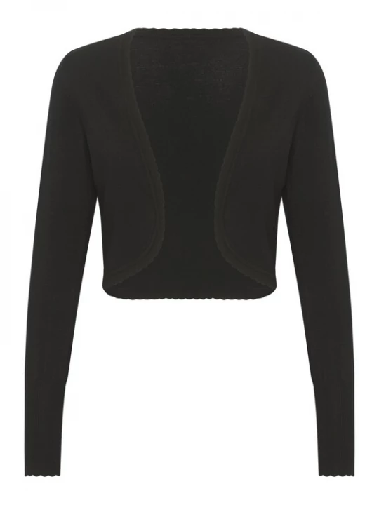 Foto van product CULTURE Gebreid vest 'CUAnnemarie' zwart