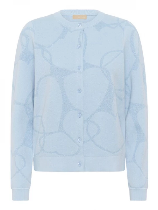 Foto van product CULTURE Gebreid vest 'CUHearty' blauw
