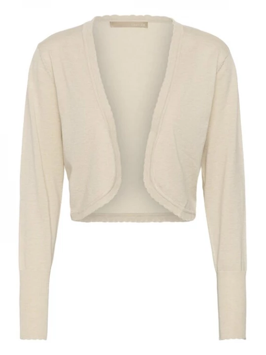 Foto van product CULTURE Gebreid vest ecru