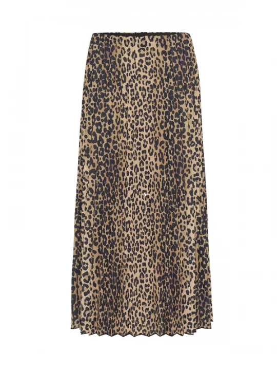 Foto van product CULTURE Rok 'CU Elda' beige / bruin / zwart