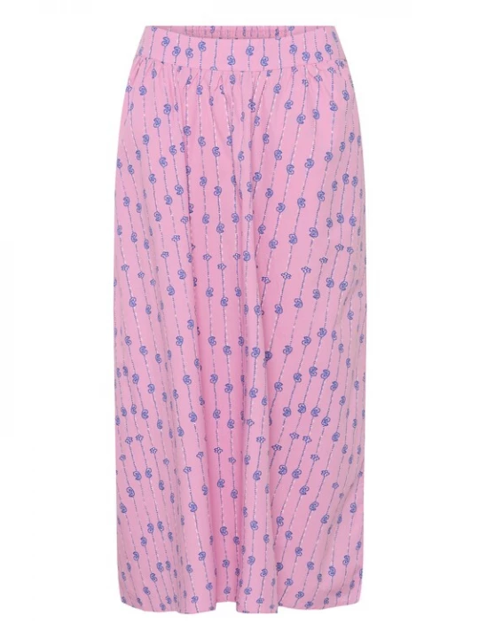 Foto van product CULTURE Rok 'CUmarco' blauw / pink