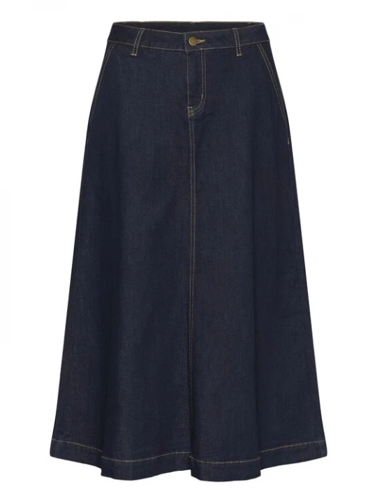 Foto van product CULTURE Rok 'CUMoya' blauw denim