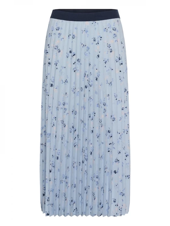 Foto van product CULTURE Rok 'CUViana' navy / lichtblauw / wit