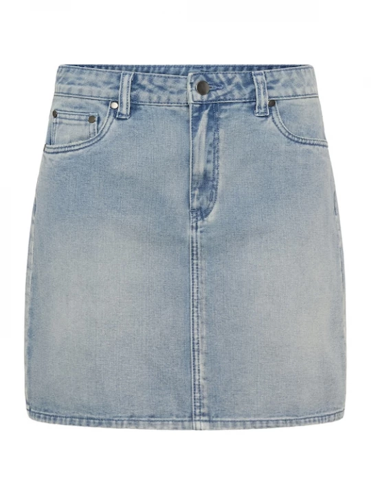 Foto van product CULTURE Rok 'CUYkra' blauw denim