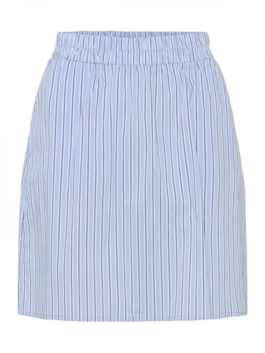 Foto van product CULTURE Rok 'Gus' blauw / grijs / wit