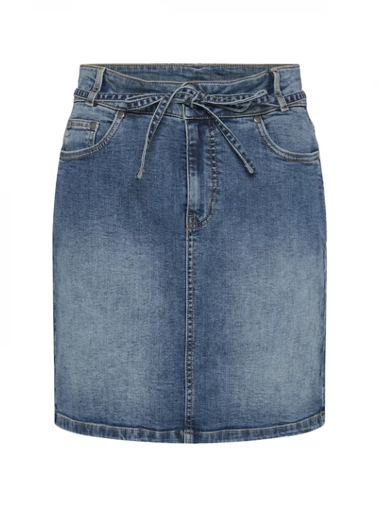 Foto van product CULTURE Rok 'Tali' blauw denim