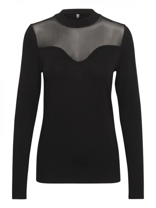 Foto van product CULTURE Shirt 'CU Grace' zwart