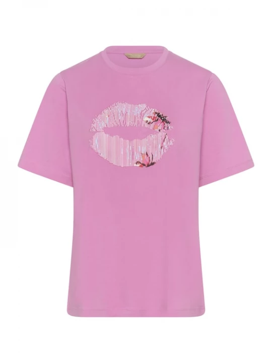 Foto van product CULTURE Shirt 'CUKula' gemengde kleuren / lichtroze