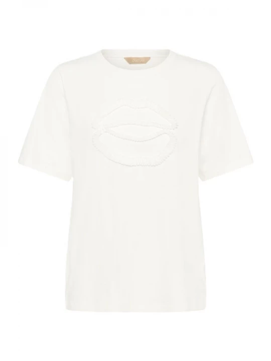 Foto van product CULTURE Shirt 'CULippy' wit