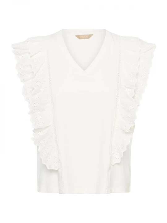 Foto van product CULTURE Shirt 'CUMaisy Gith' wit