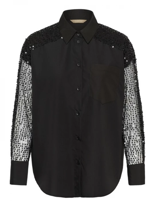 Foto van product CULTURE Shirt 'CUPelena' zwart