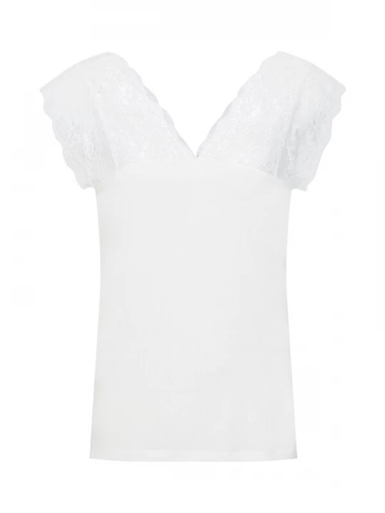 Foto van product CULTURE Shirt 'Elona' wit