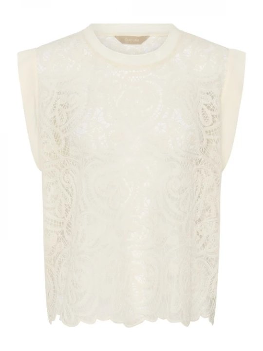 Foto van product CULTURE Top 'CUJuko' offwhite