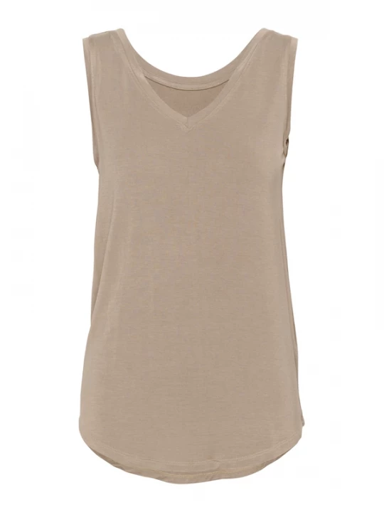 Foto van product CULTURE Top 'Poppy' taupe
