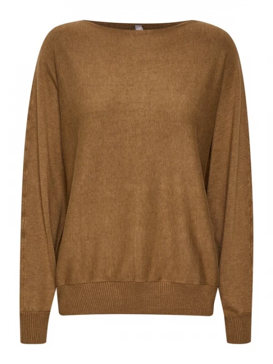 Foto van product CULTURE Trui 'CUAnnemarie' bruin