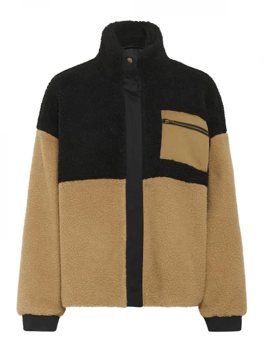 Foto van product CULTURE Tussenjas 'Balo' beige / zwart