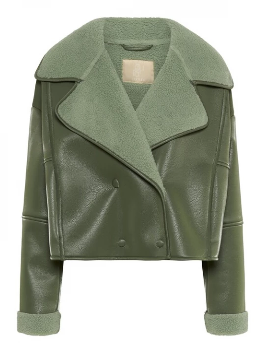 Foto van product CULTURE Tussenjas 'CUlenny' jade groen