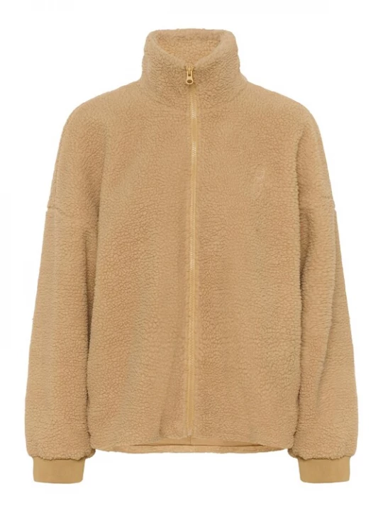 Foto van product CULTURE Tussenjas 'Tally Teddy' bruin