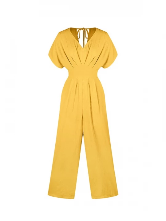 Foto van product Cupshe Jumpsuit 'Side pockets' geel