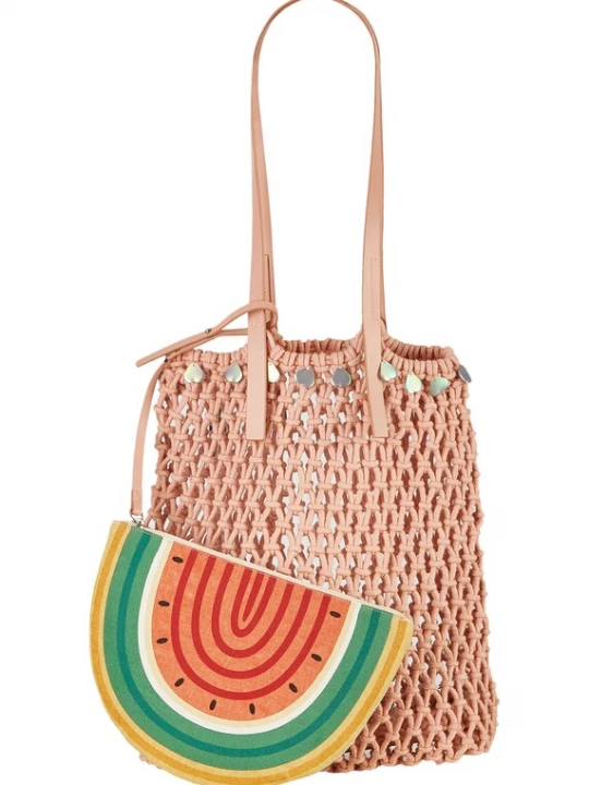 Foto van product Curuba Tas gemengde kleuren / rosa