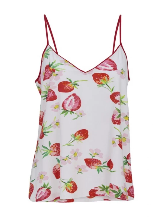 Foto van product Cyberjammies Top 'Pippa Cami' gemengde kleuren / rood