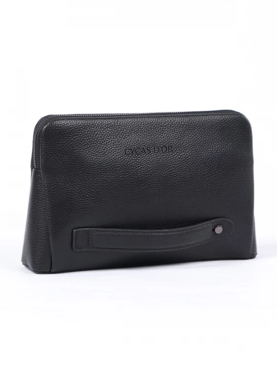 Foto van product CYCAS D'OR Toilettas 'DRACO CLUTCH FINGERPRINT RECOGNITION' zwart