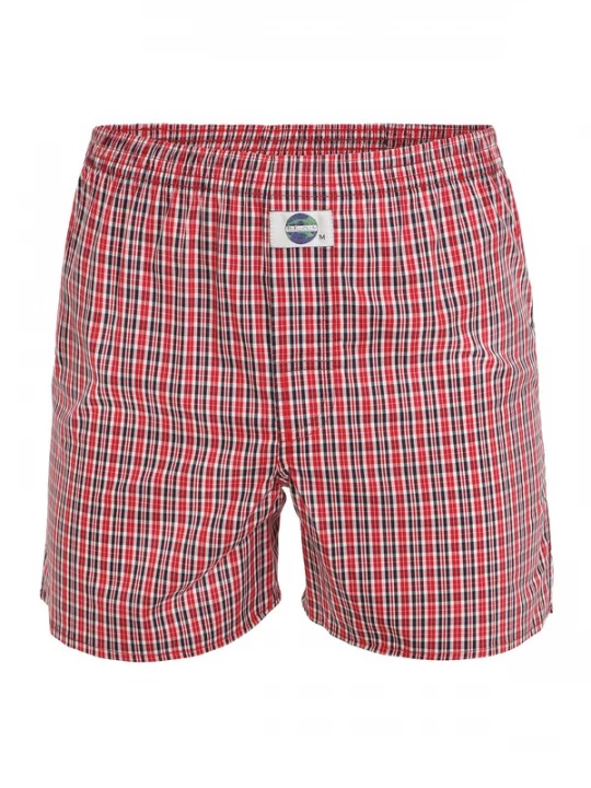 Foto van product D.E.A.L International Boxershorts rood / zwart / wit