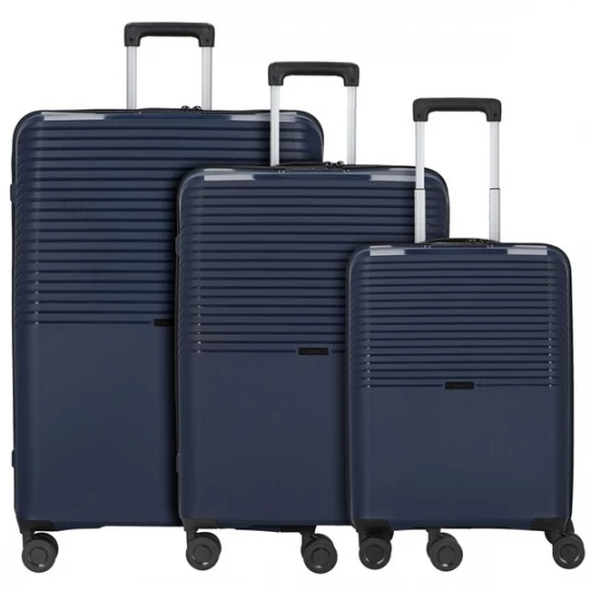 Foto van product D&N Kofferset 'Travel Line 2100' navy