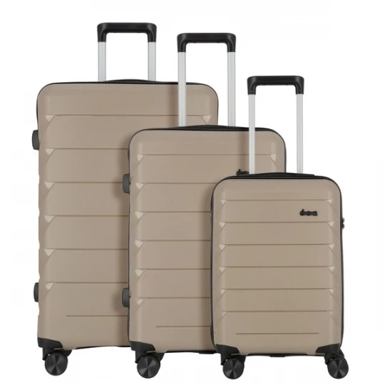 Foto van product D&N Kofferset 'Travel Line 4100' taupe