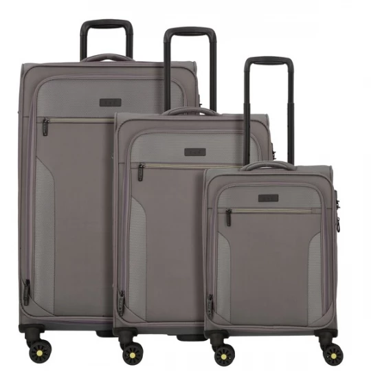 Foto van product D&N Kofferset 'Travel Line 9704' grijs