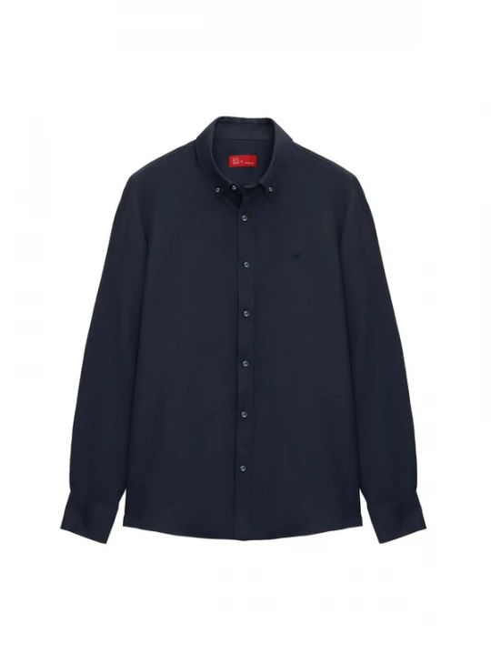 Foto van product D’S Damat Overhemd nachtblauw D'S Damat