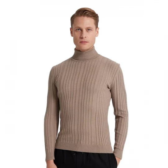 Foto van product D’S Damat Trui donkerbeige D'S Damat
