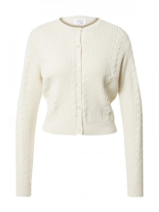 Foto van product Daahls by Emma Roberts exclusively for ABOUT YOU Gebreid vest 'Karli' offwhite