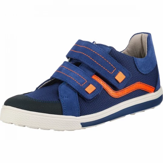 Foto van product Däumling Sneakers blauw / nachtblauw / oranje