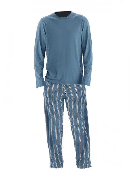 Foto van product Dagi Pyjama lang blauw / rood / wit