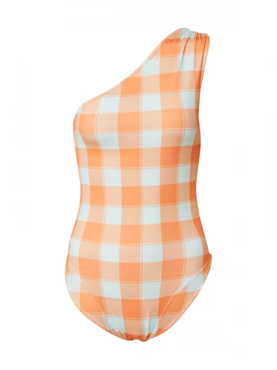 Foto van product Damson Madder Shirt body koraal / wit