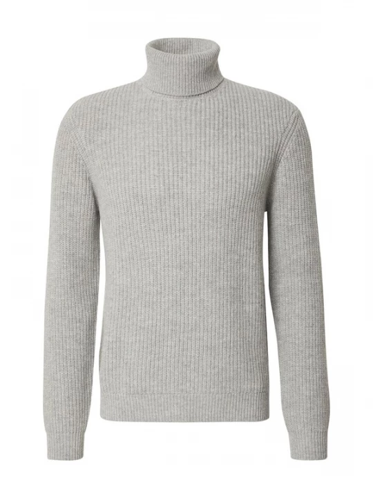 Foto van product DAN FOX APPAREL Trui 'Georg' grijs gemêleerd