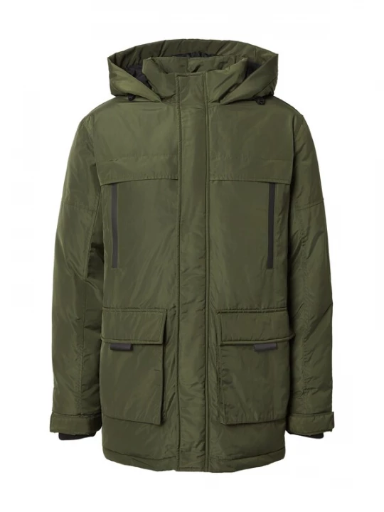 Foto van product DAN FOX APPAREL Tussenjas 'Ansgar' groen