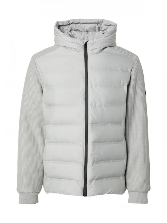 Foto van product DAN FOX APPAREL Winterjas 'Carlos' lichtgrijs