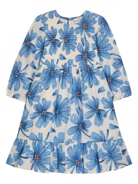 Foto van product Danamade Jurk 'DANAMADE' beige / blauw