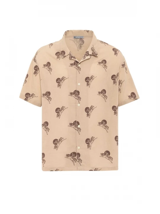 Foto van product Dandalo Overhemd beige / bruin