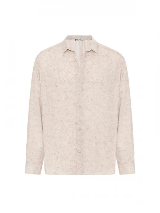 Foto van product Dandalo Overhemd beige / donkergrijs